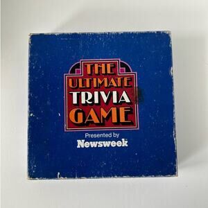 Vintage The Ultimate Trivia Game by Newsweek Premium Edition, 1984
